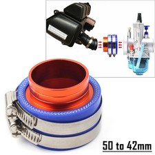 For Pwk Pe Carburetor Air Intake Manifold Clamps Interface Adapter 50 To 42mm