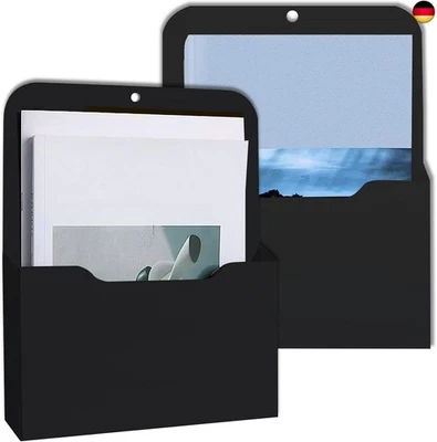 SVUPUE Magnetischer Aktenhalter, 2 Stücke Magnetischer Papierhalter Dokumentenhalter,