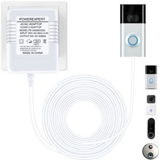 Doorbell Transformer, AC 24 Volt Transformer for Ring Wire Adapter Thermostat...