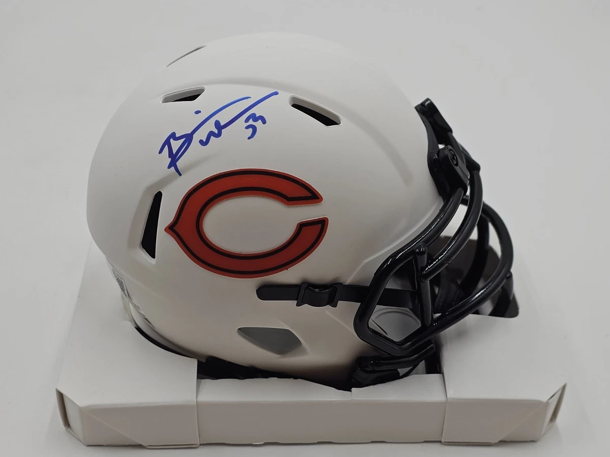 Chicago Bears Original Autographed Football NFL Helmets for sale