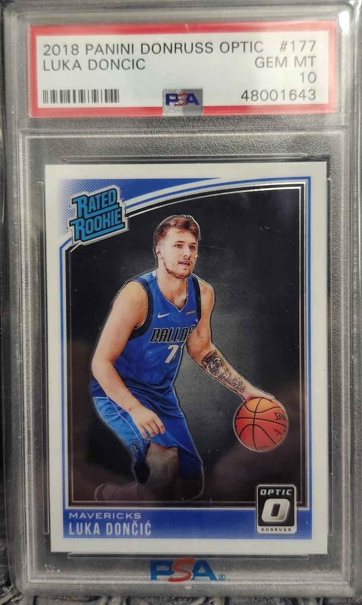 Luka Dončić 10 Graded Basketball Rookie Sports Trading Cards Luka Dončić 10 Graded Basketball Rookie Sports Trading Cards