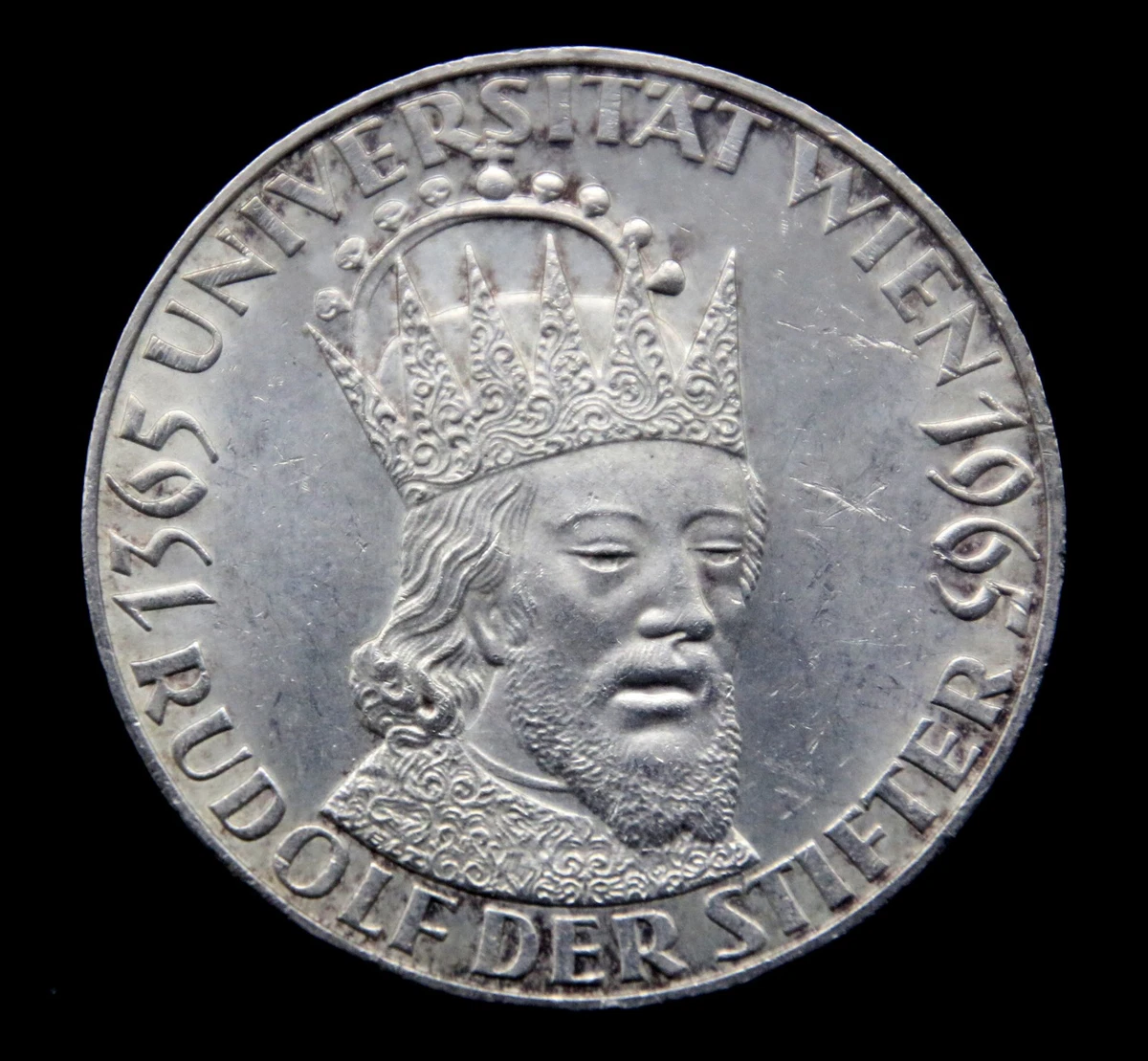 50 Schilling 900er Silber Österreich 1965 Universität Wien Silver Münze Coin