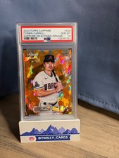 2023 Topps Chrome Sapphire Corbin Carroll Selections RC Orange #/25 PSA 10