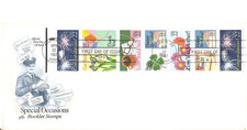 SPECIAL OCCASION BOOKLET STAMPS FDC ATLANTA GA 1987