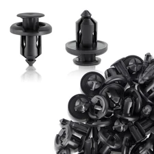 50x Trunk Screw Rivets Set Car Bumper Fender Fastener Clips For Honda Civic CR-V