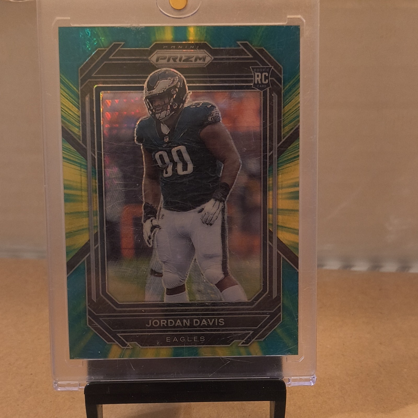 Jordan Davis Panini Prizm #371 Hyper