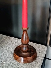 Wooden Candlestick