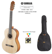 YAMAHA C40 M MATT CHITARRA CLASSICA 4/4 SATINATA CON BORSA + SET CORDE + PLETTRI