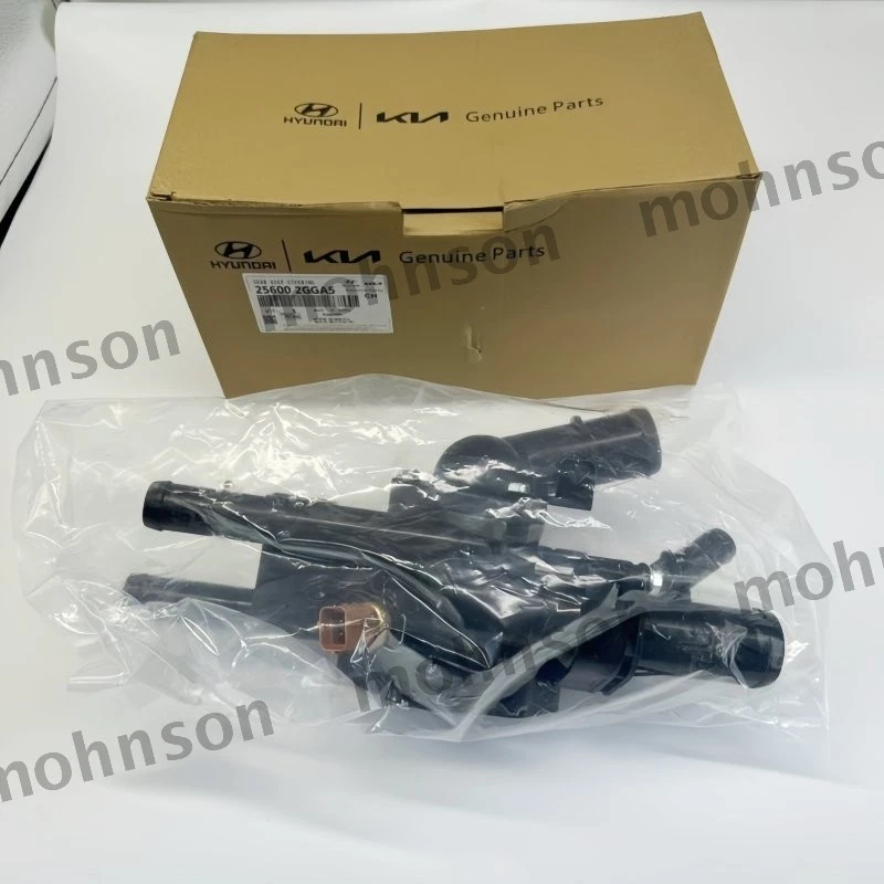 256002GGA5 Thermostat Housing for 2011-2019 Kia Hyundai Sonata Santa Fe 2.4L GDI Foto 3 de 4