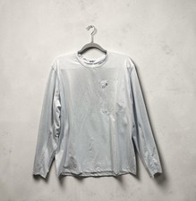 Duck Camp Men's Rockport Crew Long Sleeve Shirt - Clear Skies - Large New