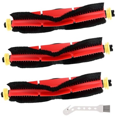 3 Pack Roborock Main Brushes Replacement Parts - Compatible with Roborock S6 ...
