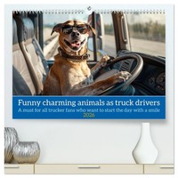 Peter Ruebsamen | Funny Charming Animals As Truck Drivers (High Quality...