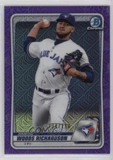 2020 Bowman Chrome Mega Box Purple Mojo Refractor Simeon Woods Richardson 6k2