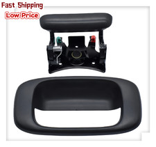 New Black Tailgate Handle With Bezel Set For 99-07 Silverado Sierra Gm1915105