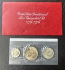 1976 Silver Bicentennial 3 Coin Set U.S. Mint - UNCIRCULATED - 40% Silver — photo 1