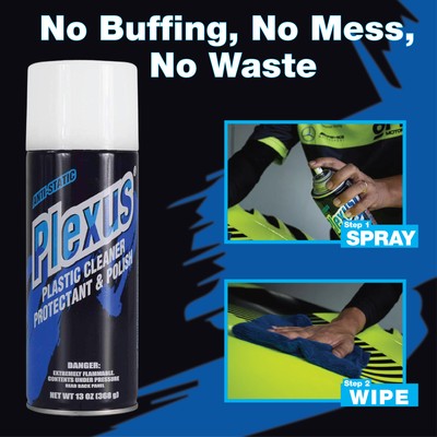Plexus Plastic Cleaner Protectant & Polish 13oz Made in USA w