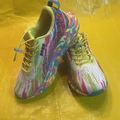 Size 7 - Asics Noosa Tri 13 Color Injection Pack - Hot Pink Sour Yuzu W