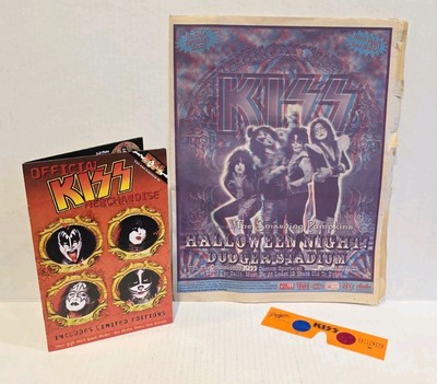 KISS PSYCHO CIRCUS Halloween 1998 LA Weekly AD & 3D GLASSES +