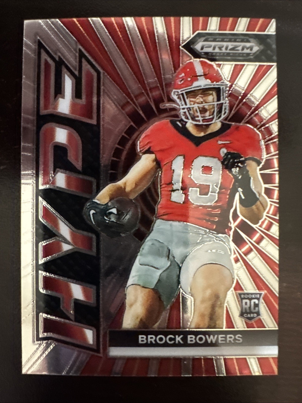 2024 Panini Prizm Draft Picks Hype Brock Bowers #HP-BB Rookie RC