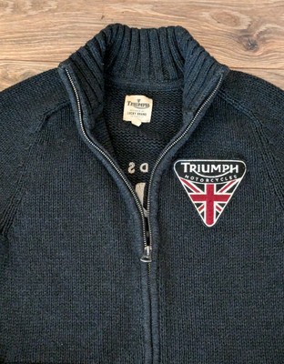 TRIUMPHMotorcycleナイロンジャケットXL Lucky Brand TRIUMPHMotorcycleナイロンジャケットXL Lucky Brand Lucky Brand x