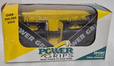 Power Grips Sport Pedals and Straps Kit  Black Upgrade Your Pedals USA