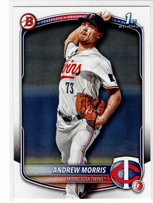 Andrew Morris Minnesota Twins 2025 Bowman 1st Bowman ***