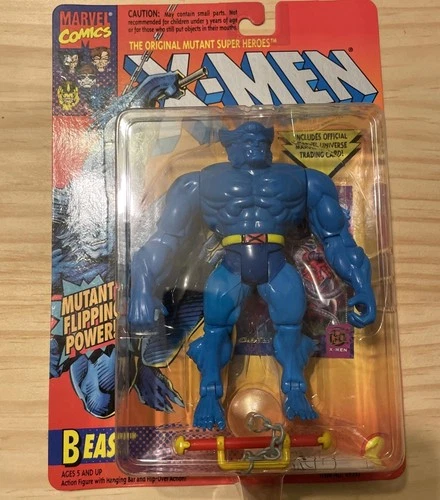 Vintage 1994 Beast Uncanny X-men Toy Biz Action Figure Sealed Unopened NEW mint