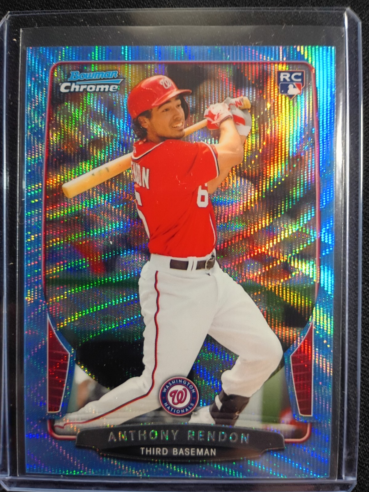 Anthony Rendon RC 2013 Bowman Chrome Blue Wave Refractor
