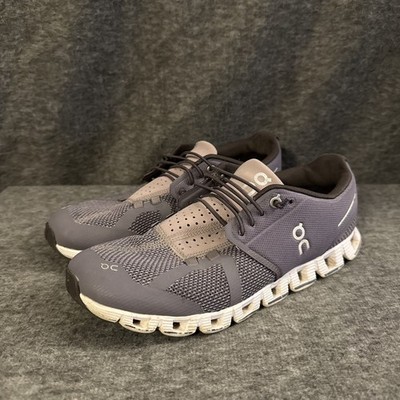 On Cloud On Running Womens Size 10 Shark Pebble Grey Purple Shoes