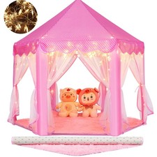 Princess Tent Girls' Large Playhouse with Star Lights   Your Child's Magical ...