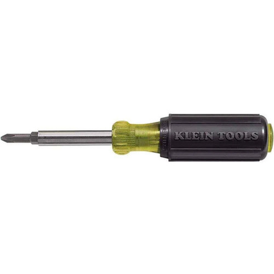 #ad #ad Klein Tools 32559 Extended Reach Multi Bit Screwdriver Black $14.95