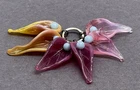 Lampwork Handmade beads Murano Glass 6 Pcs OOAK Tamara Yarilo Brand