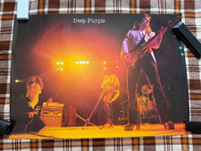 DEEP PURPLE &ndash; ORIGINAL vintage Warner-Pioneer promo poster  72.5&times;52