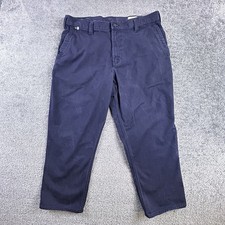 Carhartt FR CAT2 Flame Resistant 371-20 Size 36x28 NAVY BLUE Cotton Pant