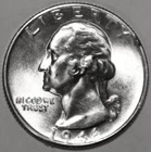 1946- D Washington Quarter Choice Brilliant Uncirculated - #3234EA4
