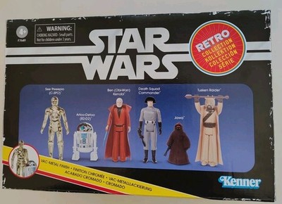 Star Wars Retro Collection A New Hope 6 Pack Figures New Kenner Hasbro Disney 