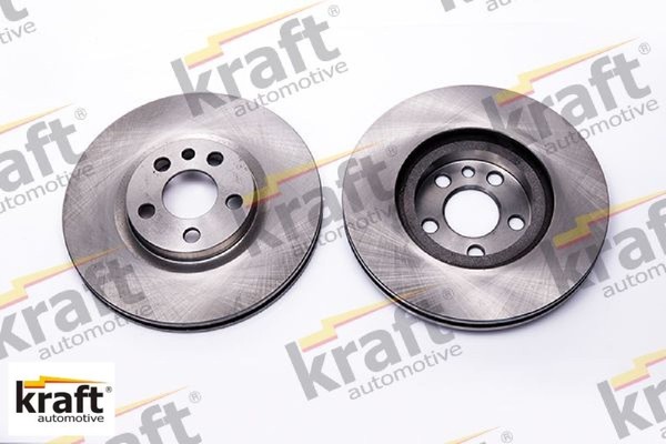 2X Bremsscheibe Kraft 6043200 2 Bremsscheiben Vorderachse Vorne-image