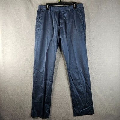 Bonobos Pants Men 35x34 Tag 38x34 Black Thursday Chinos Athletic Weekday Warrior