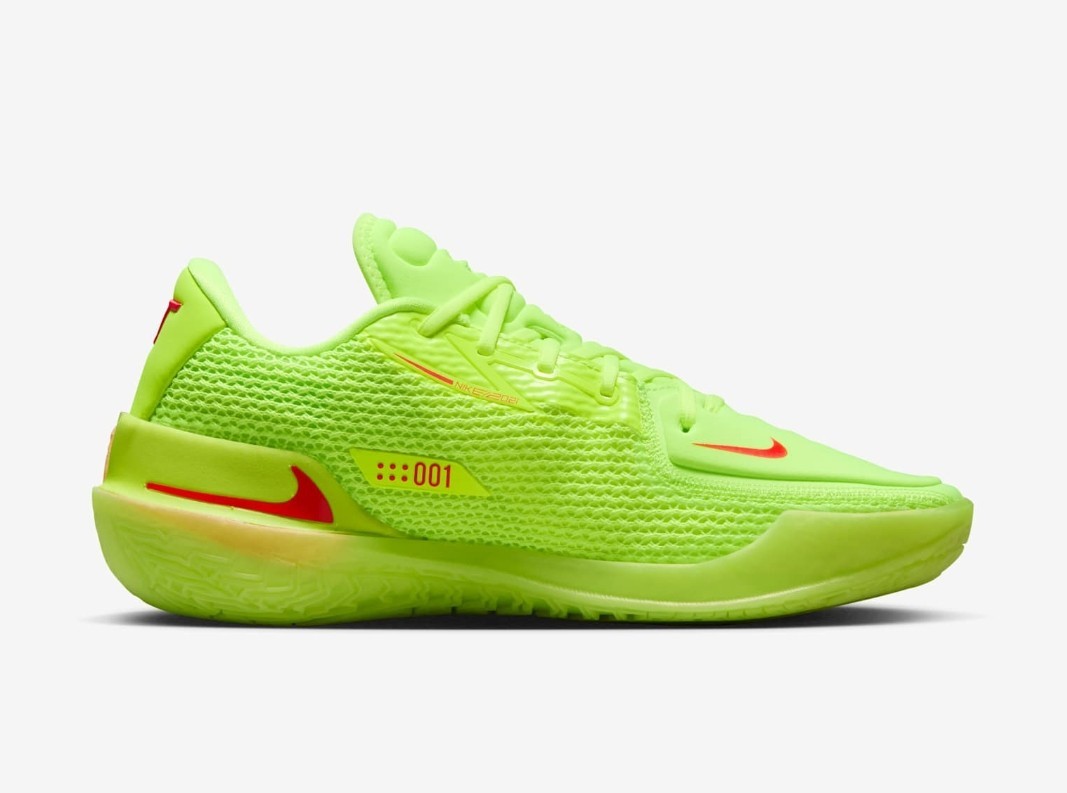 Nike Air Zoom G.T. Cut EYBL in Volt and Bright Crimson Buy Nike Air Zoom GT Cut  main image 3