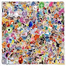 20 PCS Disney Unofficial Movies Shows Characters Cartoon Mix Stickers BRAND NEW