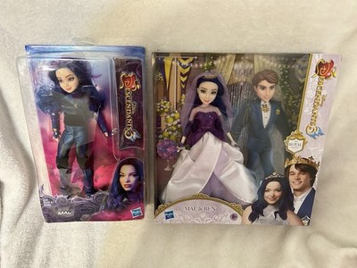 Disney Descendants 3 Royal Wedding Mal Ben Plus Mal Fashion Doll New Lot Of 2
