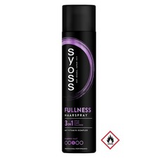 Syoss Fullness Hairspray 3in1 with Vitamin Complex Strong Hold 3 400ml