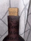 Wooden Wine Bottle Wall Art Decor - 5 o'clock Somewhere - 15" tall - Used — photo 3