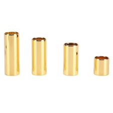 4pcs/set Metal Slide Bar, Golden String Slides Finger Knuckle Set for Electri...