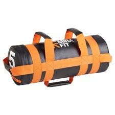 Mirafit 5kg Sand Filled Power Bag Boot Camp Training Weight Lifting Workout #051