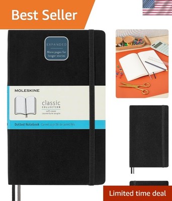 Versatile Classic Notebook: Soft Cover, Large Dotted, 400 Pages for All Needs