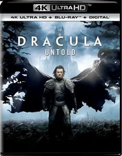 Dracula Untold 4K UHD Blu-ray Luke Evans NEW