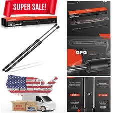 A- Front Hood Lift Supports Shock Struts Compatible with Subaru Models -