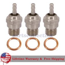 3Pcs N4 Heat Duty Long Medium Glow Plug For Traxxas 3232X 1/10 T-Maxx 2.5
