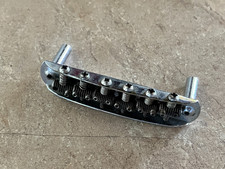 1960s Fender Jazzmaster Jaguar guitar bridge threaded saddles